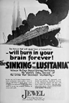 The Sinking of the 'Lusitania'